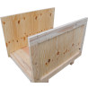 Caisse bois contreplaqué produit lourd non monté sur mesure